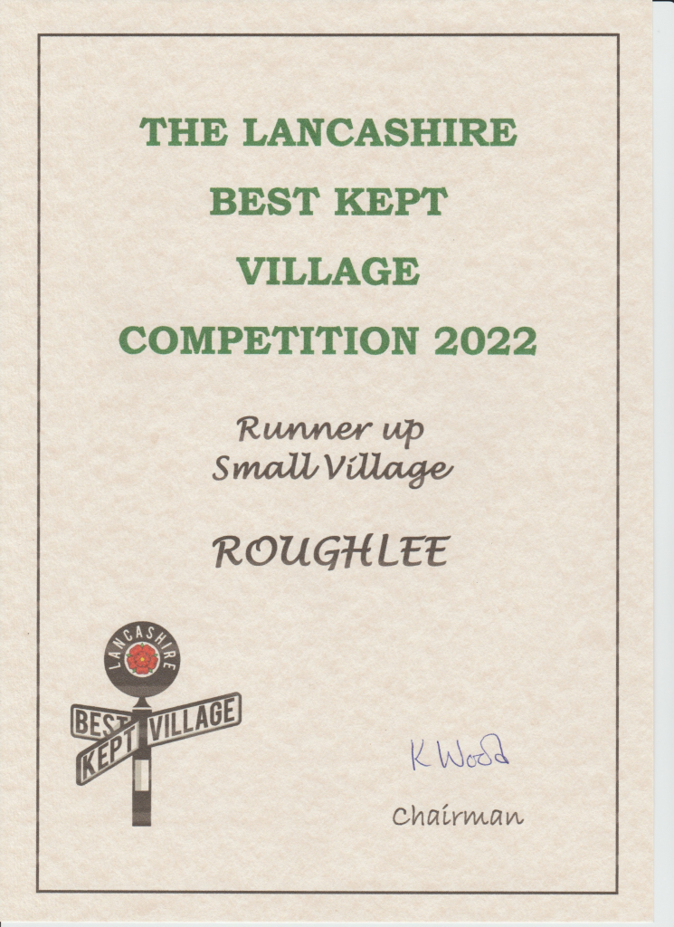 Best Kept Village 2022 - Runner Up, Small Village